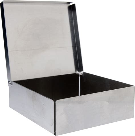 metal record storage boxes|records boxes with hinged lids.